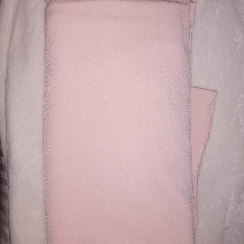 Soft Pink Stretchy Fabric